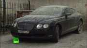 Only in Russia: Concrete Covered Bentley
