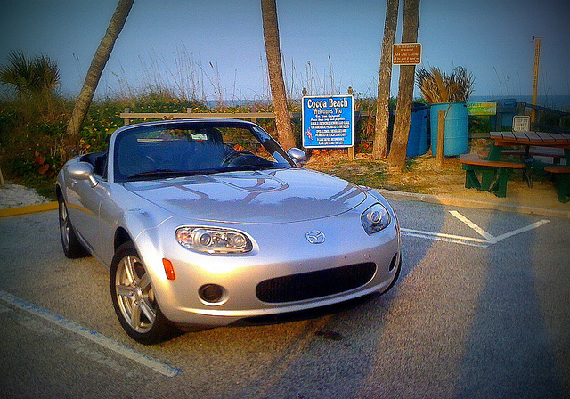 2006 Mazda MX-5 Miata at Cocoa Beach