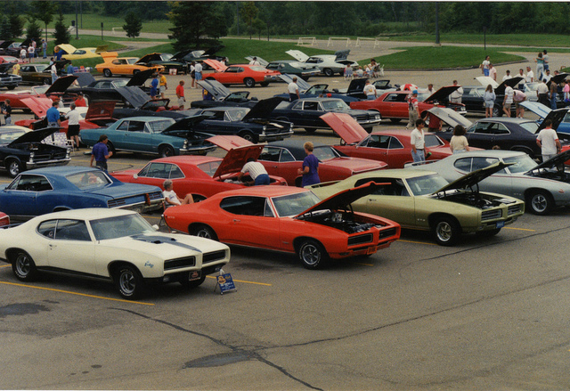 Pontiac GTO's At Domino Farms