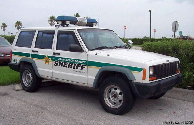 Palm Beach County FL Sheriff Jeep Cherokee